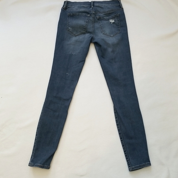 Pacsun Perfect Fit Jeggings w/ Distressing - Picture 5 of 7